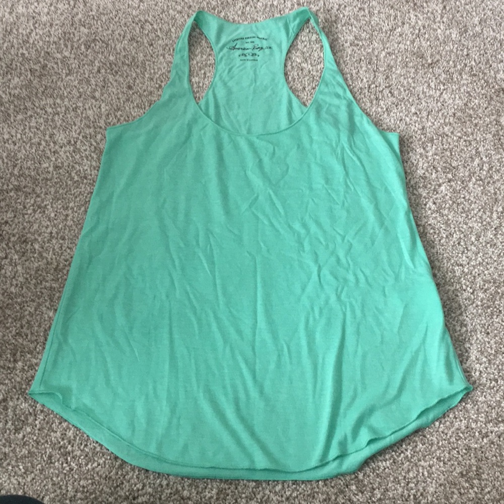 Teal tank top
